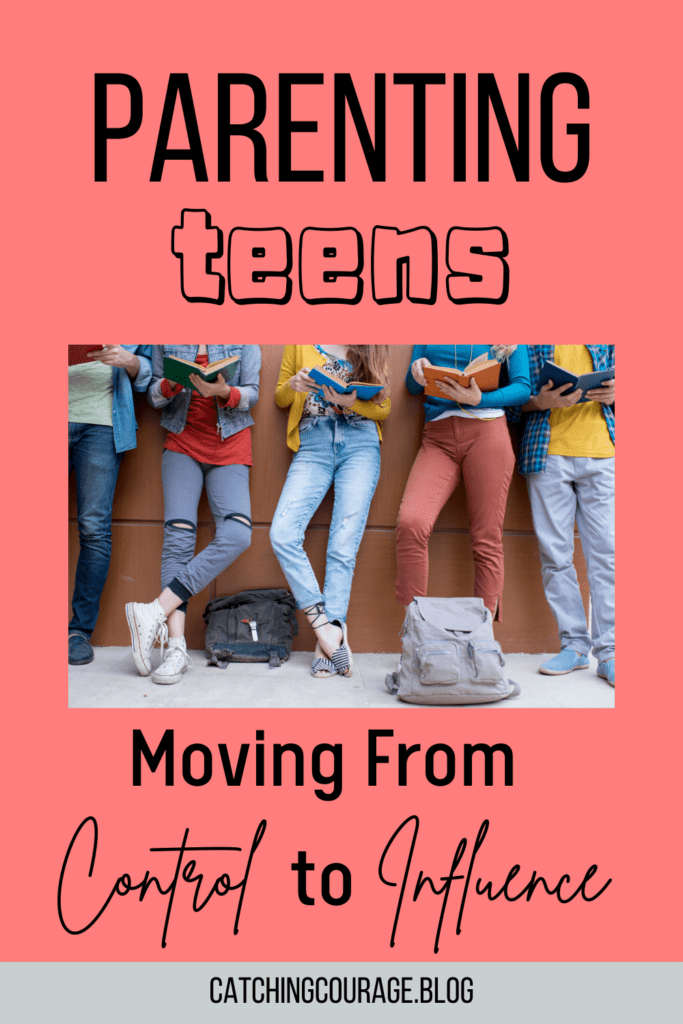 Vertical image of Parenting Teens - Moving From Control to Influence.