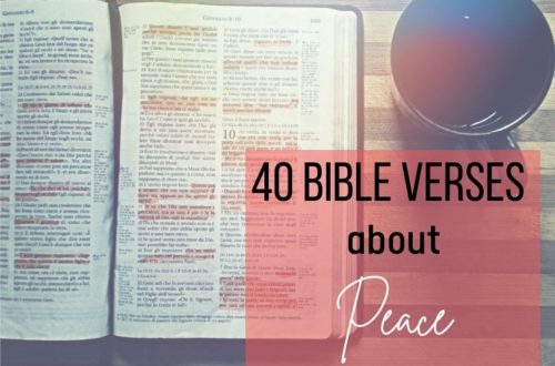 Bible Verses About Peace Featured Image