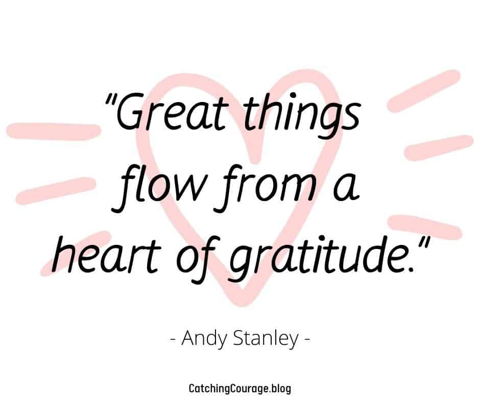 Andy Stanley Gratitude Quote