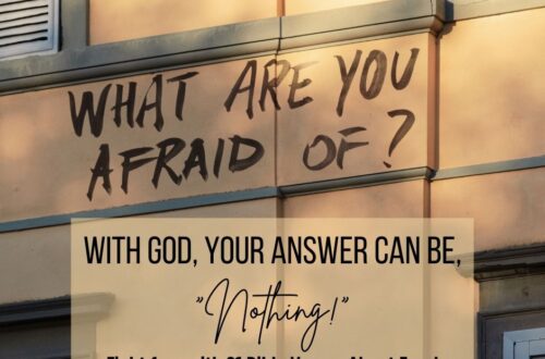 Featured Image for 21 Bible Verses About Fear