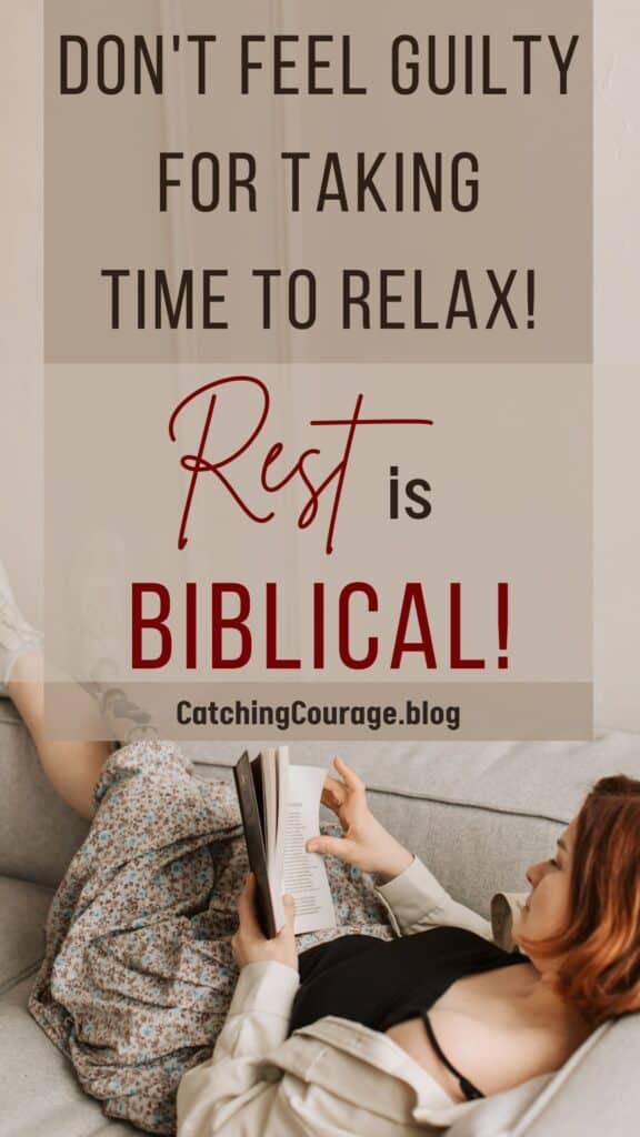 What Does the Bible Say About Rest? Pinteres Pin image.